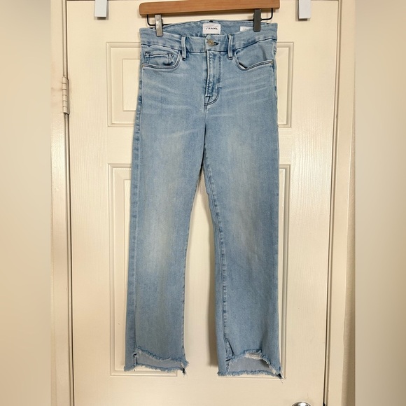 Frame le crop Mini boot step up hem size 27 - Picture 2 of 4